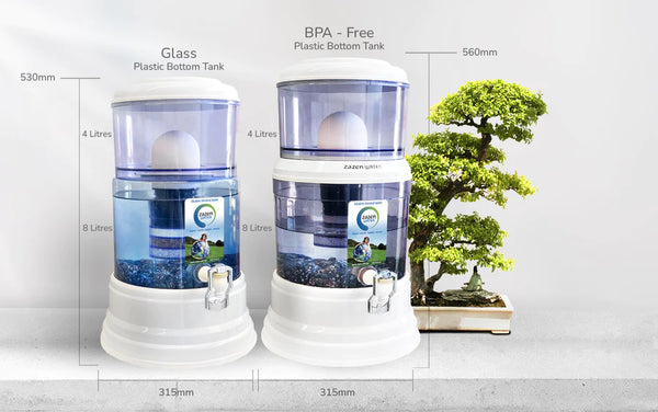Zazen Alkaline Water System - Plastic