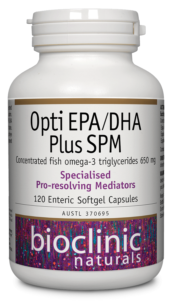 BioClinic Opti EPA/DHA Plus SPM 120c