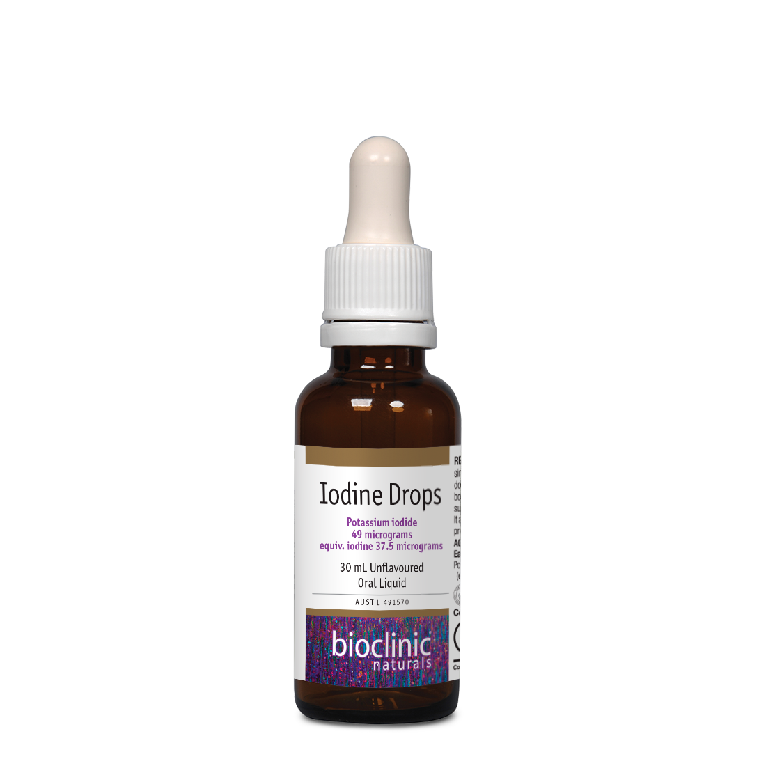 Bioclinic Iodine Drops 30ml unflavoured liquid