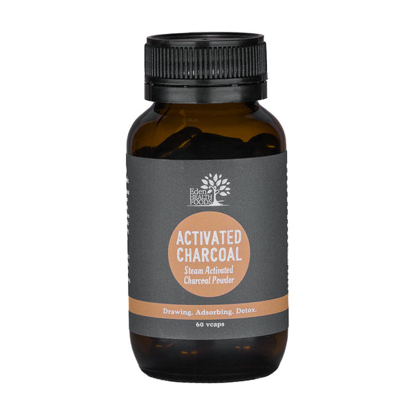 Eden Health foods Activated Charcoal, 60 CAPSULES