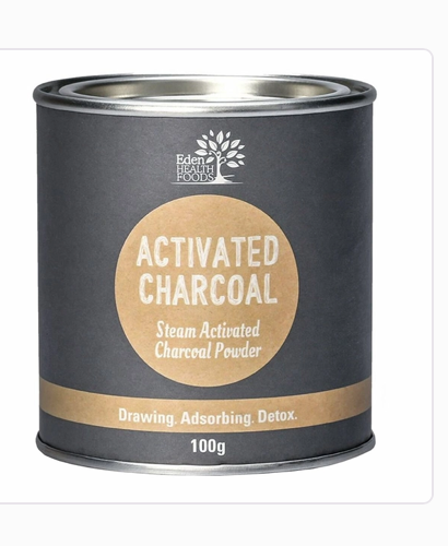 Eden Health Foods Activated Charcoal POWDER 100g
