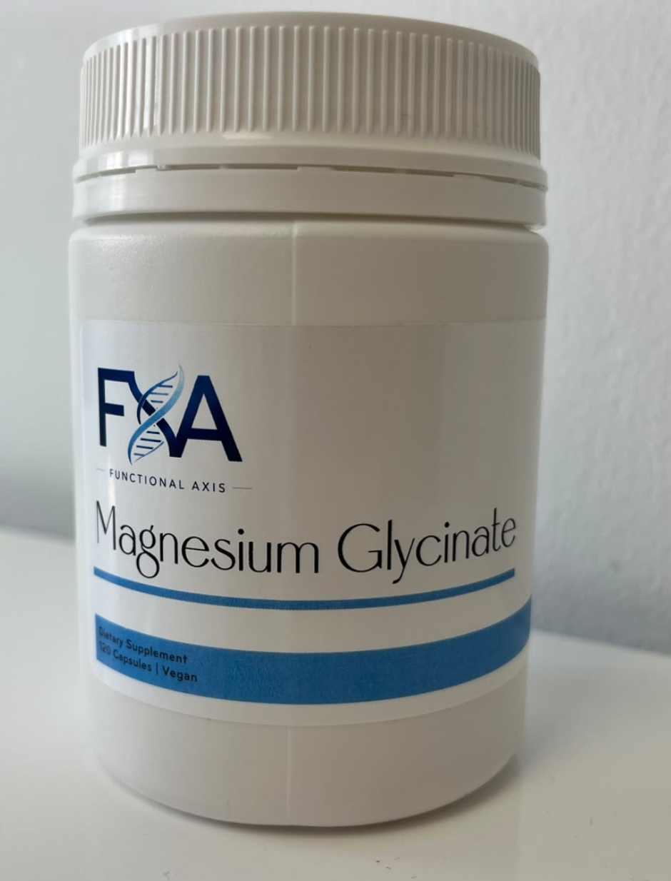 Functional Axis Magnesium Glycinate 120capsules