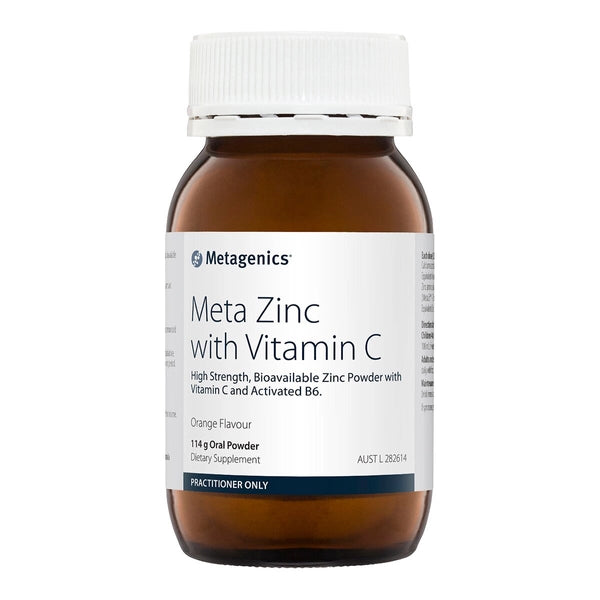 Meta Zinc Vitamin C 114g Orange