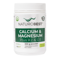 Calcium & Magnesium Plus K2 & K3 150g Lemon Lime