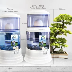 Zazen Alkaline Water System – Glass