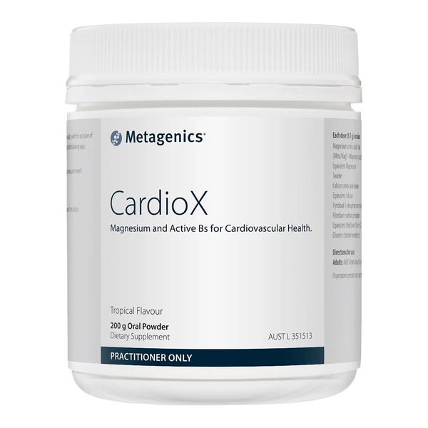 Metagenics CardioX Oral Powder Tropical Flavour 200 g